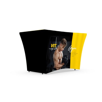 4' Dye Sublimated Stretch Fit Table Cover
