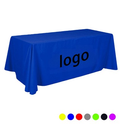 6'/8' Convertible Premium Table Throw With Full Color Dye Sublimation