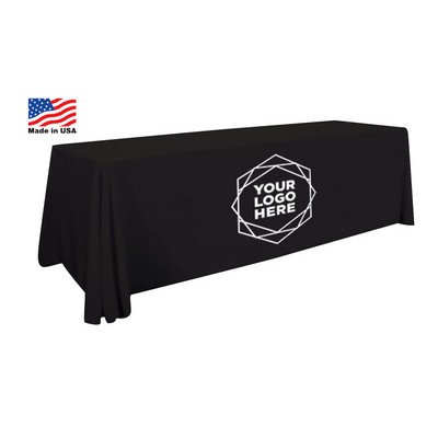 8' 4-Sided Milliken VISA Polyester Display Cloth (Silkscreen Print)