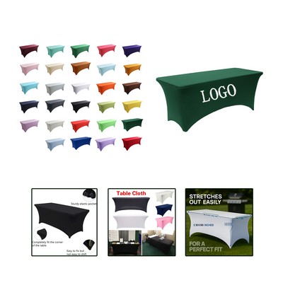 Deluxe Elastic Square Table Cover