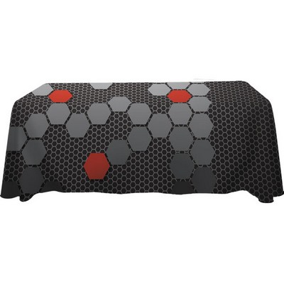 6' Open Back Table Throw - 3 SIDED