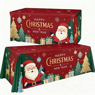 6' to 8' Convertible Premium Full Color Table Throw