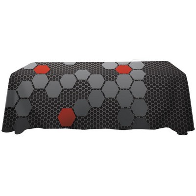 8' Open Back Table Throw - 3 SIDED