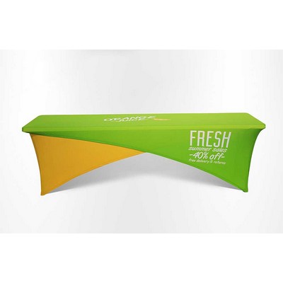 Cross Over Stretch Table Cover - 8'