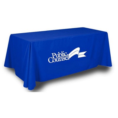 Serged Closed-Back Table Throw