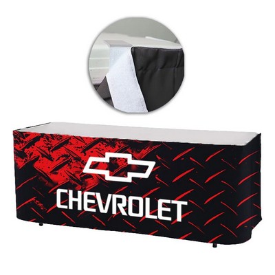 3 Sided Custom Printed Table Skirt