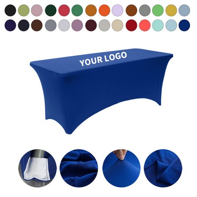 Six Foot Elastic Table Cover For Hotel And Restaurant Use