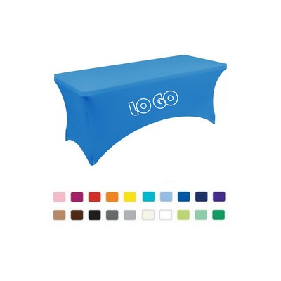 6' Full Color Dye Sublimation Stretch Table Cover
